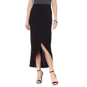 Wendy Williams high low wrap stretch skirt